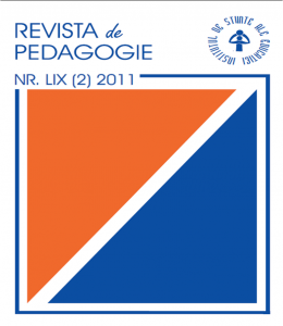 REVISTA DE PEDAGOGIE NR. 59 (2)/ 2011