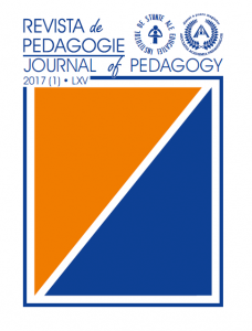REVISTA de PEDAGOGIE – JOURNAL of PEDAGOGY No. 1 / 2017