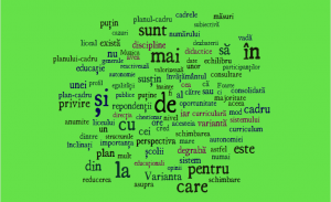 RAPORT DE CONSULTARE PUBLICĂ privind propunerile de plan-cadru pentru liceu, filiera teoretică