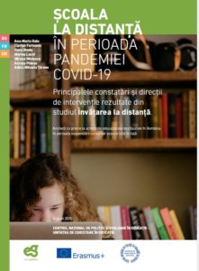 Invatarea la distanta. Ancheta cu privire la activitatile educationale in Romania in perioada suspendarii cursurilor fata in  fata